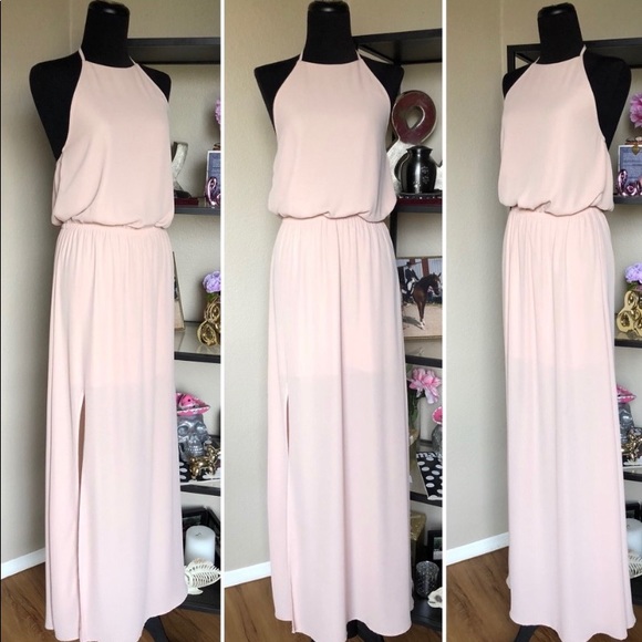 Show Me Your Mumu Healther Halter in Blush - Picture 2 of 3